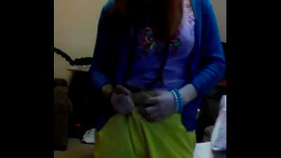 סרטון אוננות מקרוב מאת פיית אור ג'ינג'ית