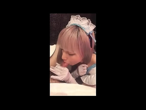 ❤️ יפני איידול [מאיוקה], תחפושת עוזרת צרפתית, חלק 1, מציצה וטלטלה עם קרם ❤❌ פורנו ב-iw.mailkassa.ru ️❤